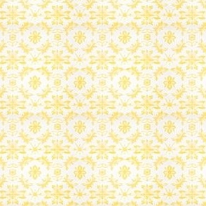 Yellow Motifs on White