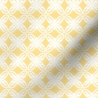 White Motifs on Yellow