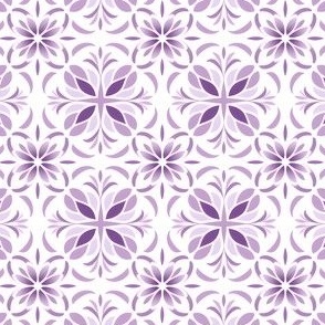 Purple Tile Pattern