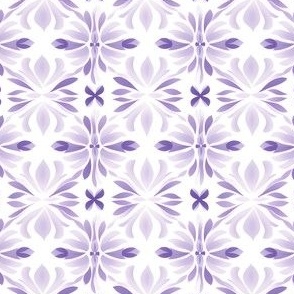 Purple Tile Pattern