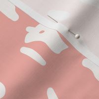 White Marks on Pink Pillow