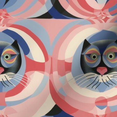 Whiskers a Cat Cat a la hilma af klint