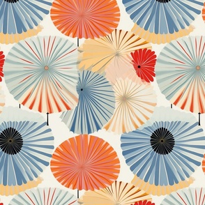 abstract parasols a la Hilma af Klint