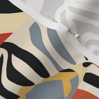 Pop surrealism Zebras a la Hilma af Klint
