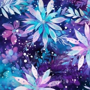 Winter Floral (Large Scale)