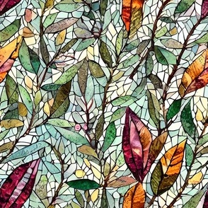 content glass foliage