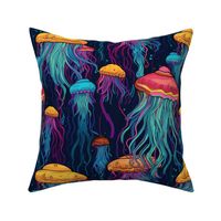 watercolor jellyfish 