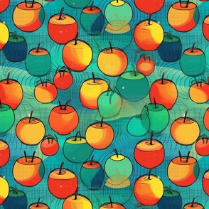 kandinsky apples are delicious 