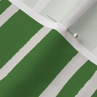 vintage preppy green and white stripes