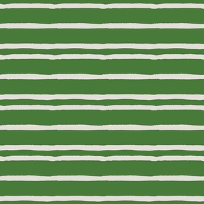 vintage preppy green and white stripes