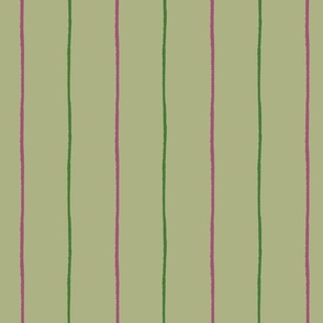 purple and green victorian vintage stipes
