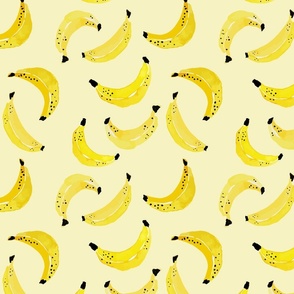 Banana fabric 5" yellow