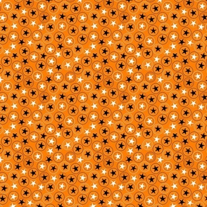 orange and stars