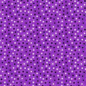 purple and stars