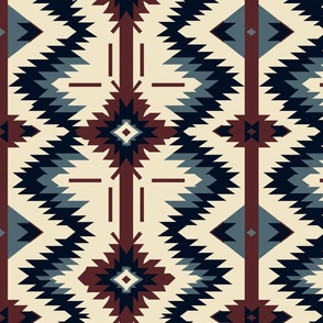 Dynamic Earth Navajo Native American Blanket
