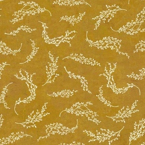 Float - cream on ochre (medium)