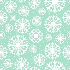 snowflakes_mintgreen