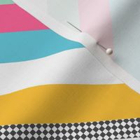 80s stripes geometric