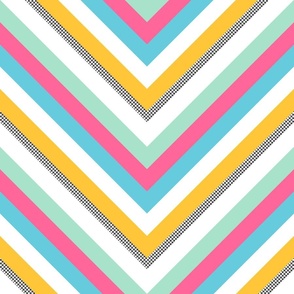 80s stripes geometric