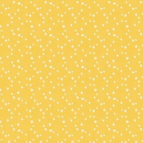 Stars in a tropical bright sunny Yellow  sky - medium scale