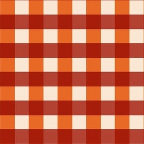Rustic Elegance: Fall Checkered Cream