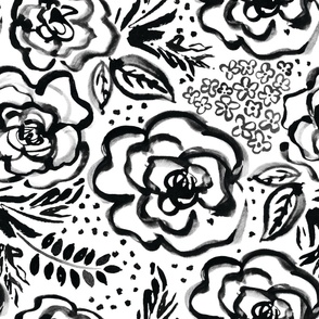 Inky Floral 