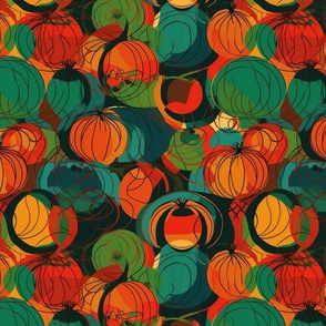 kandinsky autumn pumpkins 