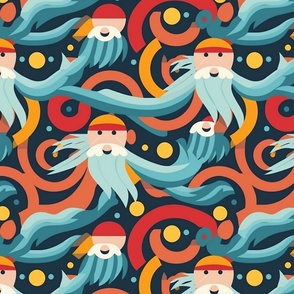 kandinsky santa beards