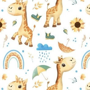 Giraffe pattern colection