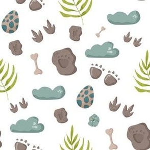 Baby dino pattern