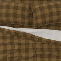 Plaid small w diag Camel brown