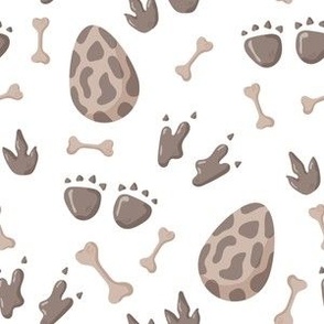 Baby dino pattern