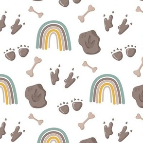 Baby dino pattern