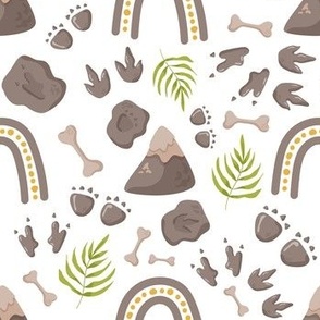 Baby dino pattern