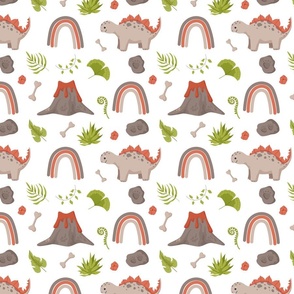 Baby dino pattern