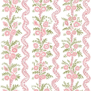 Darling Dashwood Olive and Strawberry18" Repeat