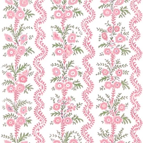 Darling Dashwood Fern and Flamingo18" Repeat