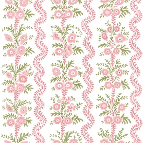 Darling Dashwood Olive and Strawberry 24" Repeat