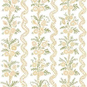 Darling Dashwood Olive and Ochre 24" Repeat