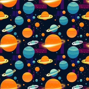Orange planets