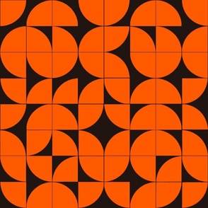geometric orange