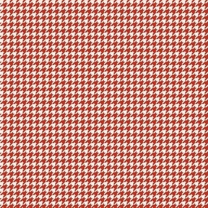 XS // Red Apple Houndstooth on Oat