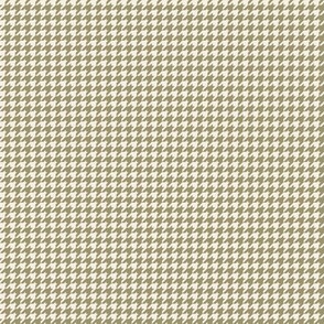 XS // Olive Houndstooth on Oat