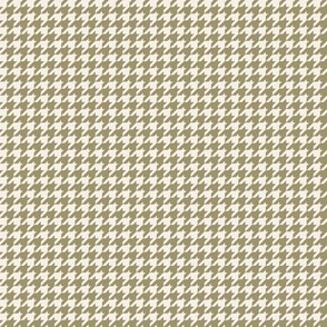 Small // Olive Houndstooth on Oat