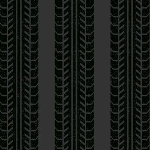 worn tire stripe on dark gray