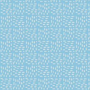 Textured Dash in Sizzle Sky Blue 10x10