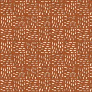 Textured Dash in Dune Rust 10x10