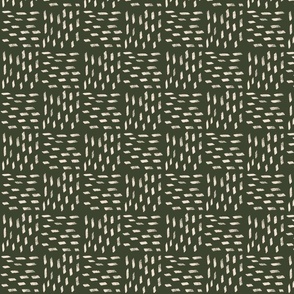 Textured Dash in Dune Olive Green 10x10