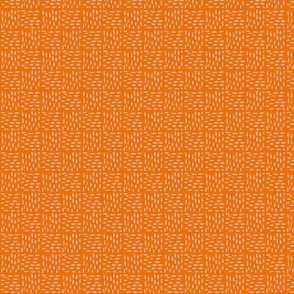 Textured Dash in Sizzle Tangerine Orange Pink 5x5