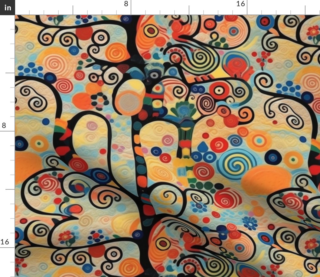 kandinsky tree of life abstract